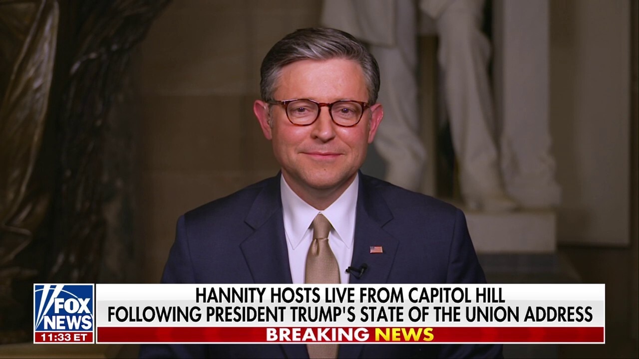 House Speaker Mike Johnson: It was a 'stunning moment'