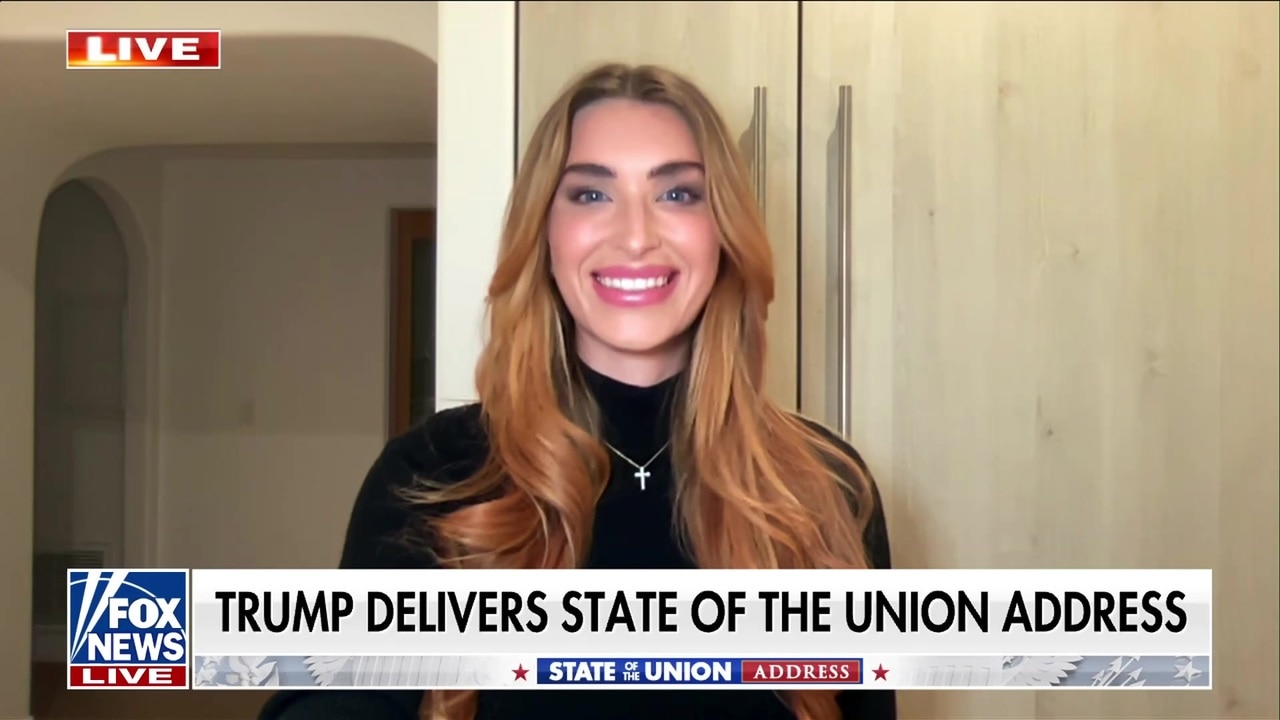 Political commentator Camryn Kinsey breaks down Trump's SOTU, Democrats' reactions
