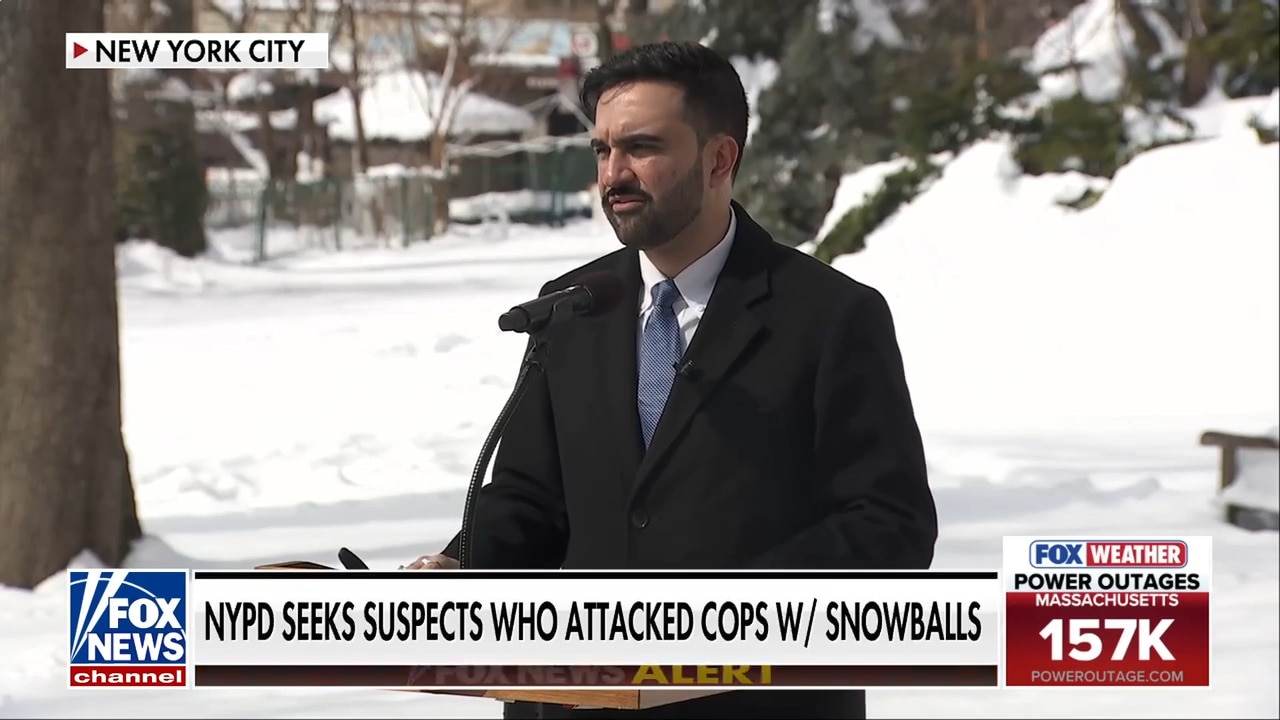 Mamdani slammed for response to NYPD snowball attack