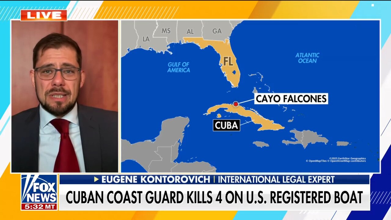 Cuban Coast Guard kills 4 on US-registered boat