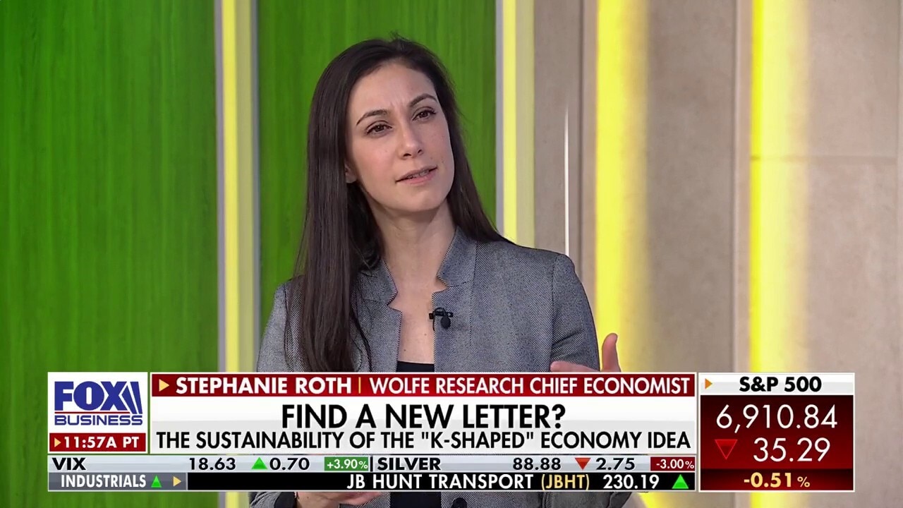 K-shaped economy was true for last year, doesn't necessarily mean it'll be true going forward: Economist