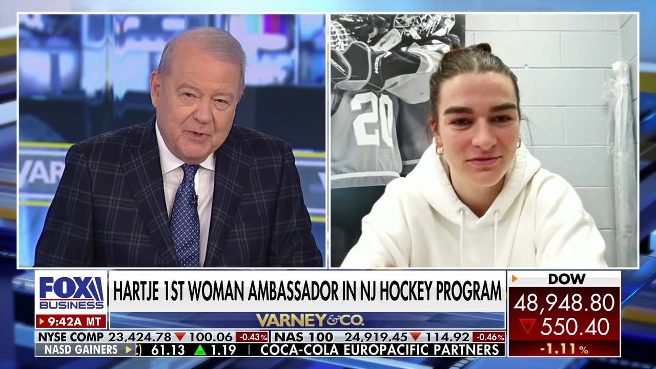 Elle Hartje on being first woman ambassador for NJ Hockey program