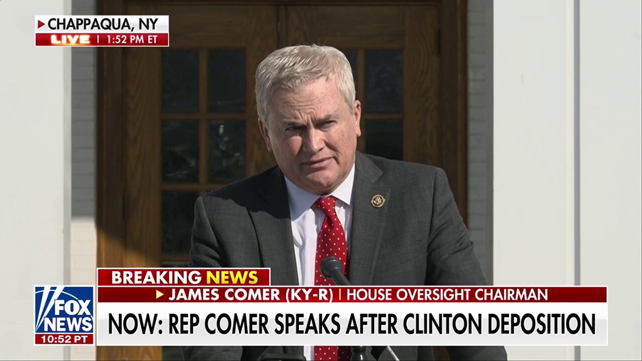 Bill Clinton said Trump never made him believe he was involved with Epstein: Rep James Comer
