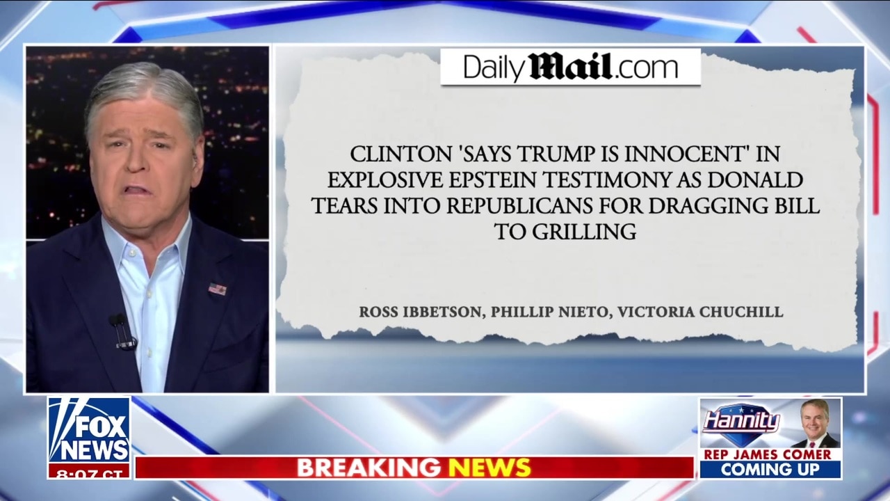 Rep Comer says Bill Clinton denied wrongdoing under oath to every question 