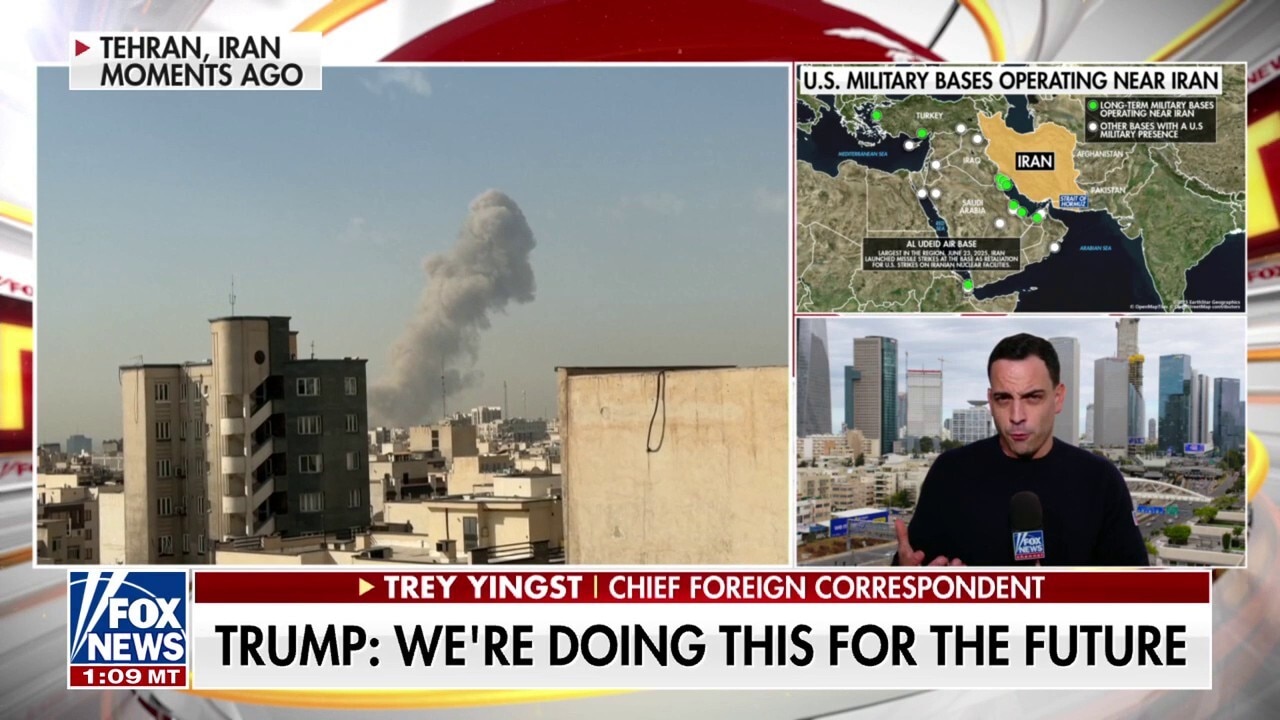 'MASSIVE AND ONGOING': Alerts go out across Tehran as strikes continue