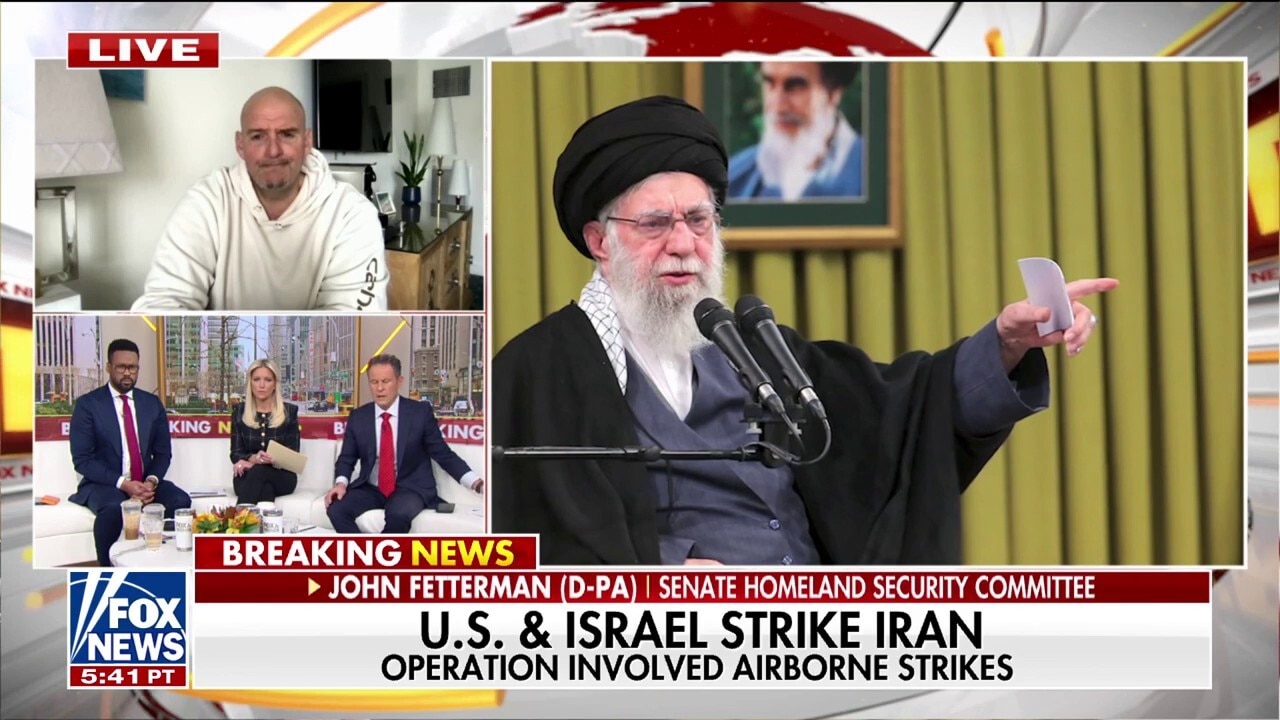 Fetterman breaks with Democrats looking to ban Iran strikes