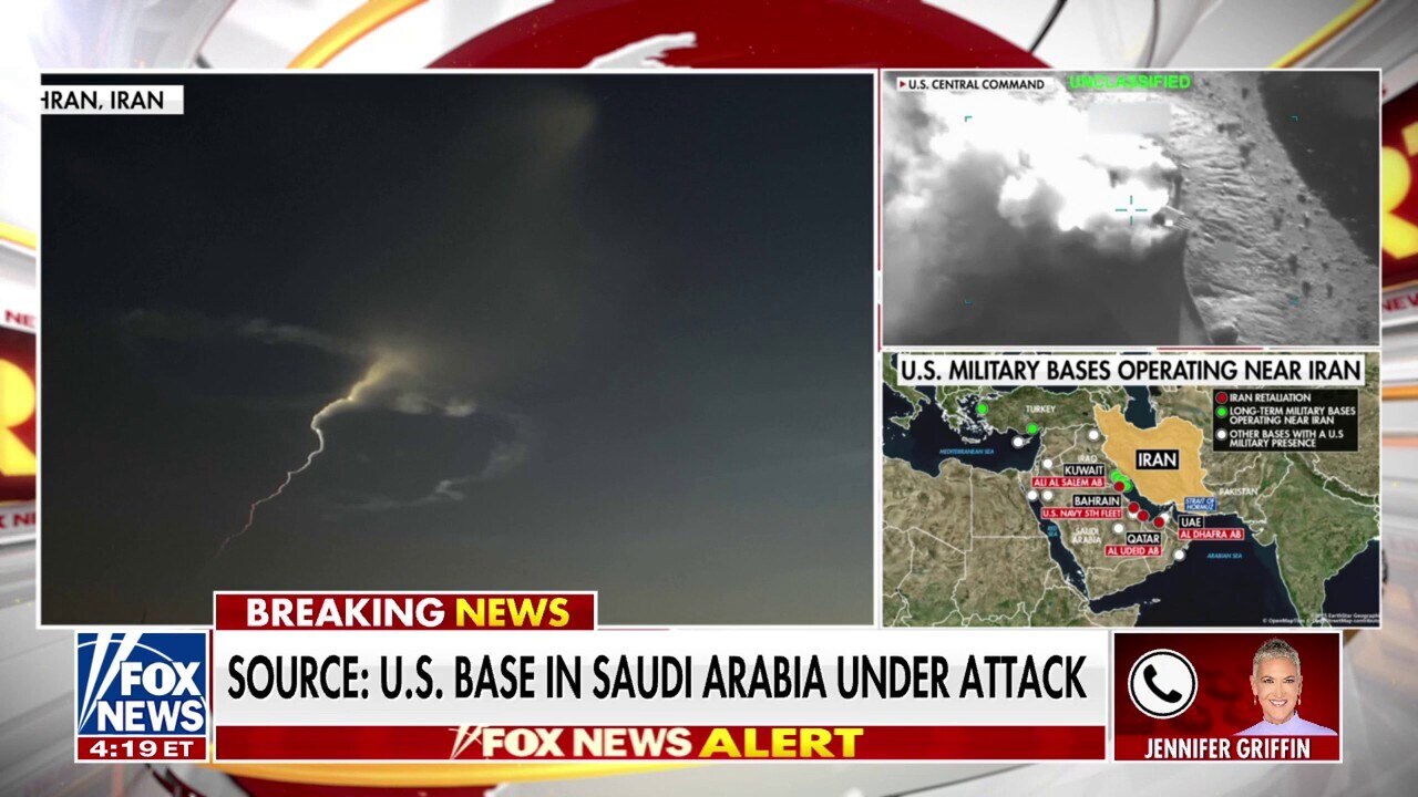 Watch US air base in Saudi Arabia under attack: Report - FNC | FOX One