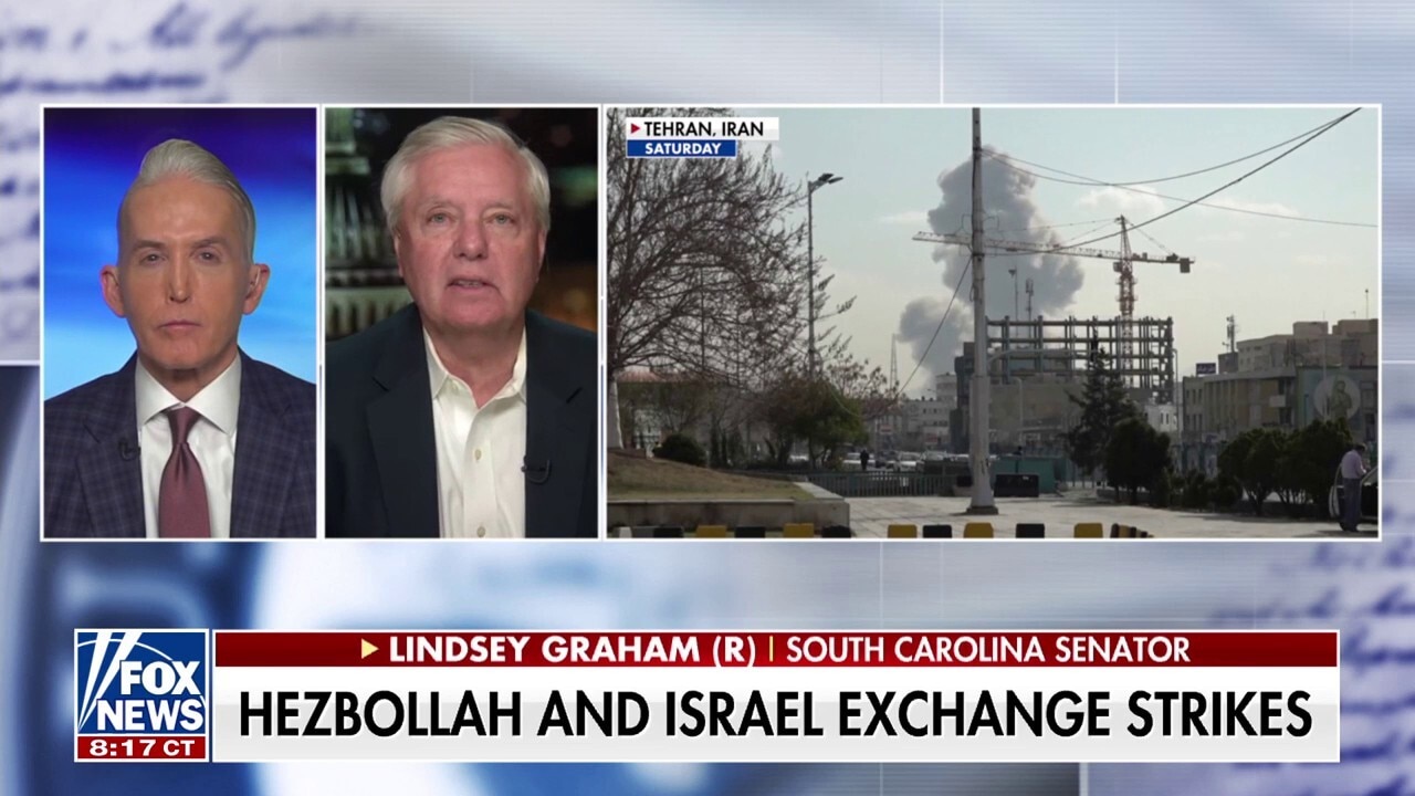The Iranian regime is 'about to collapse,' Sen. Lindsey Graham says