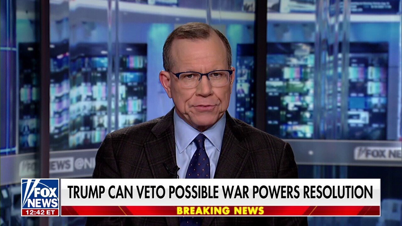 Trump could veto possible war powers resolution