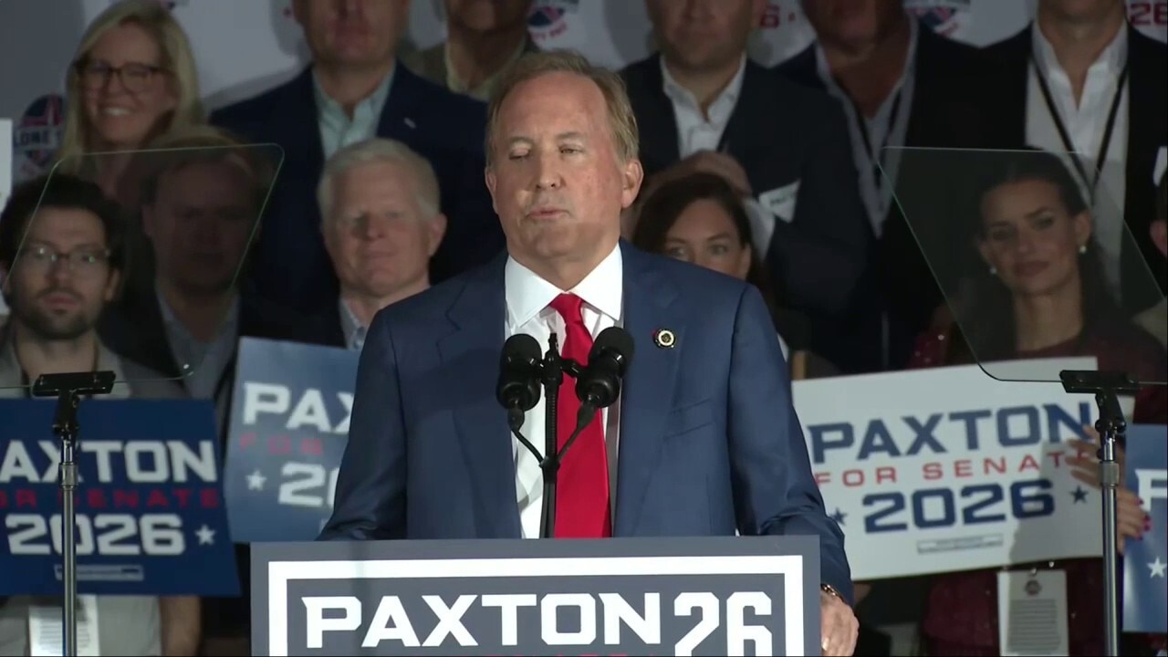 Paxton takes aim at Cornyn in runoff speech
