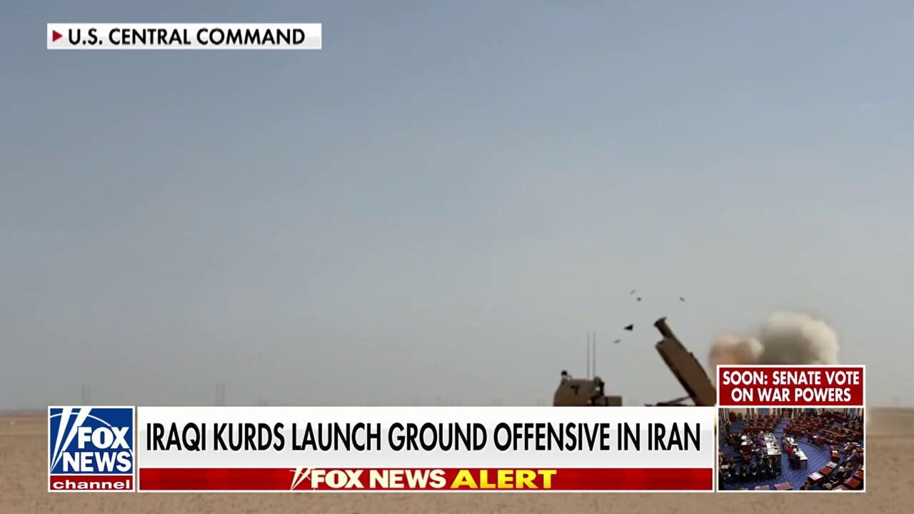 Thousands of Iraqi Kurds launch ground offensive in Iran, US official tells Fox News 
