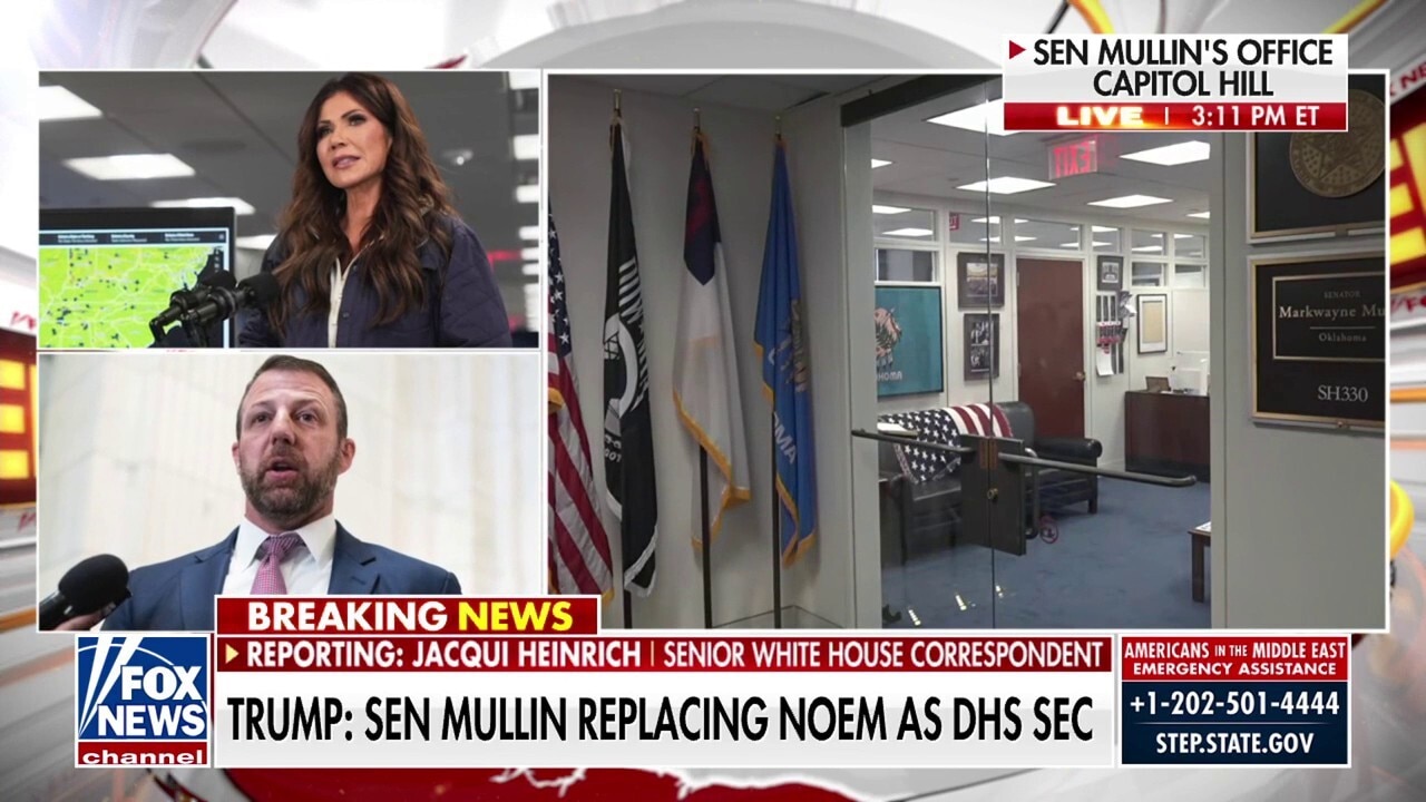 Corey Lewandowski is expected to leave DHS with Noem amid affair rumors