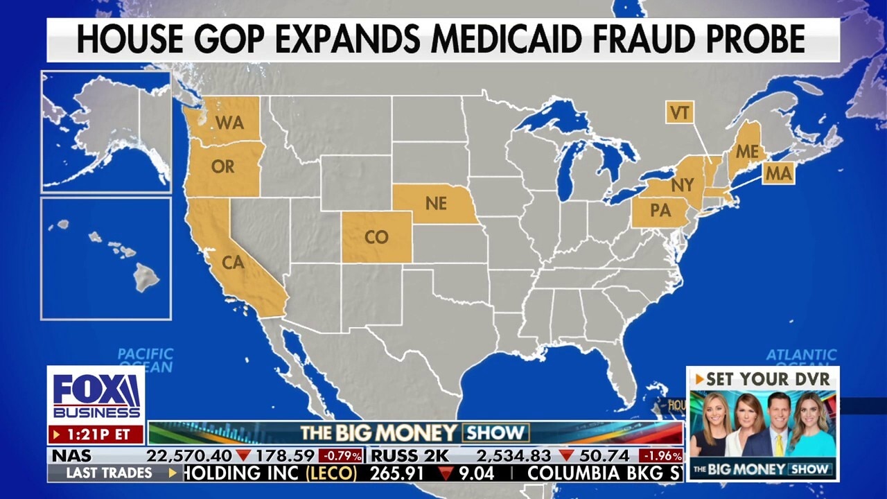 House Republicans expand Medicaid fraud probe to ten states