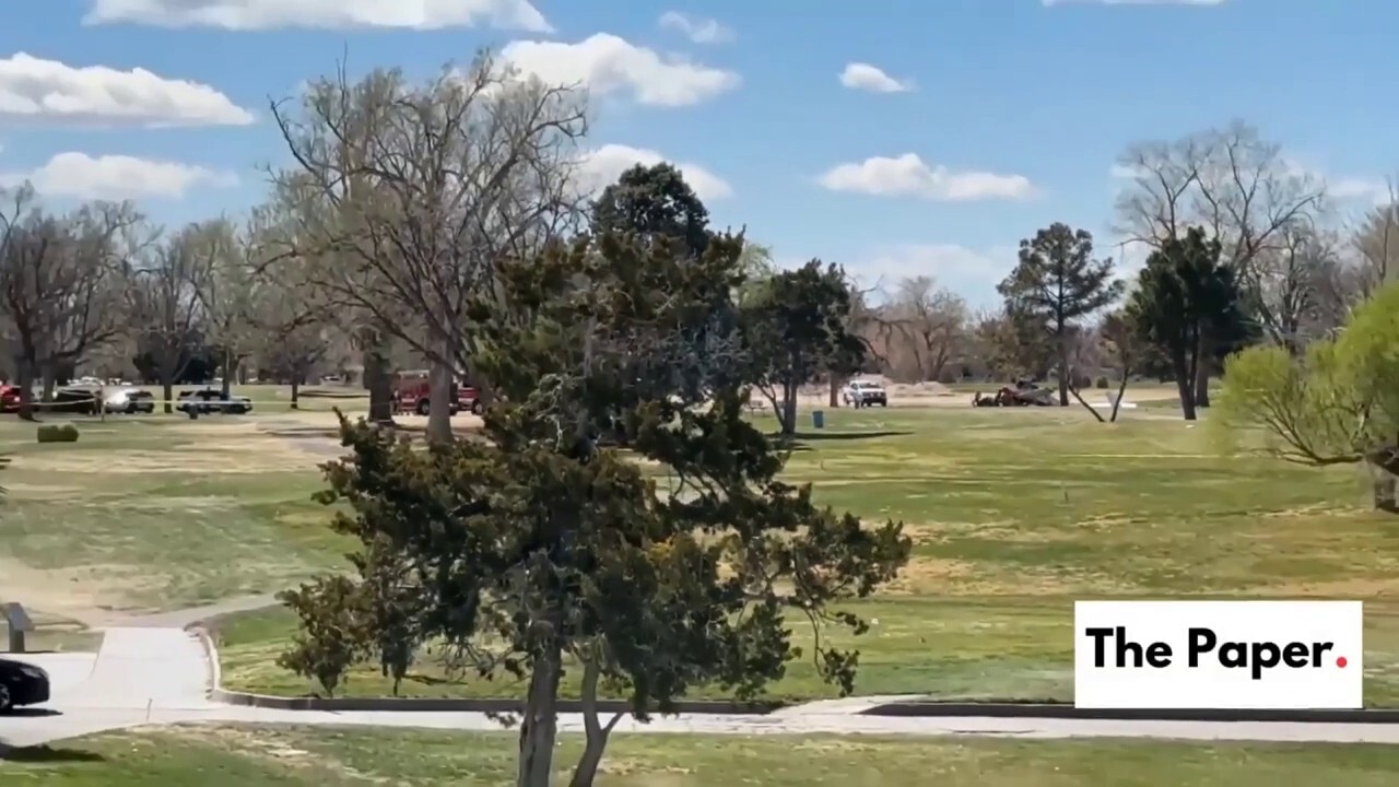 Plane crashes on Los Altos Golf Course in Albuquerque