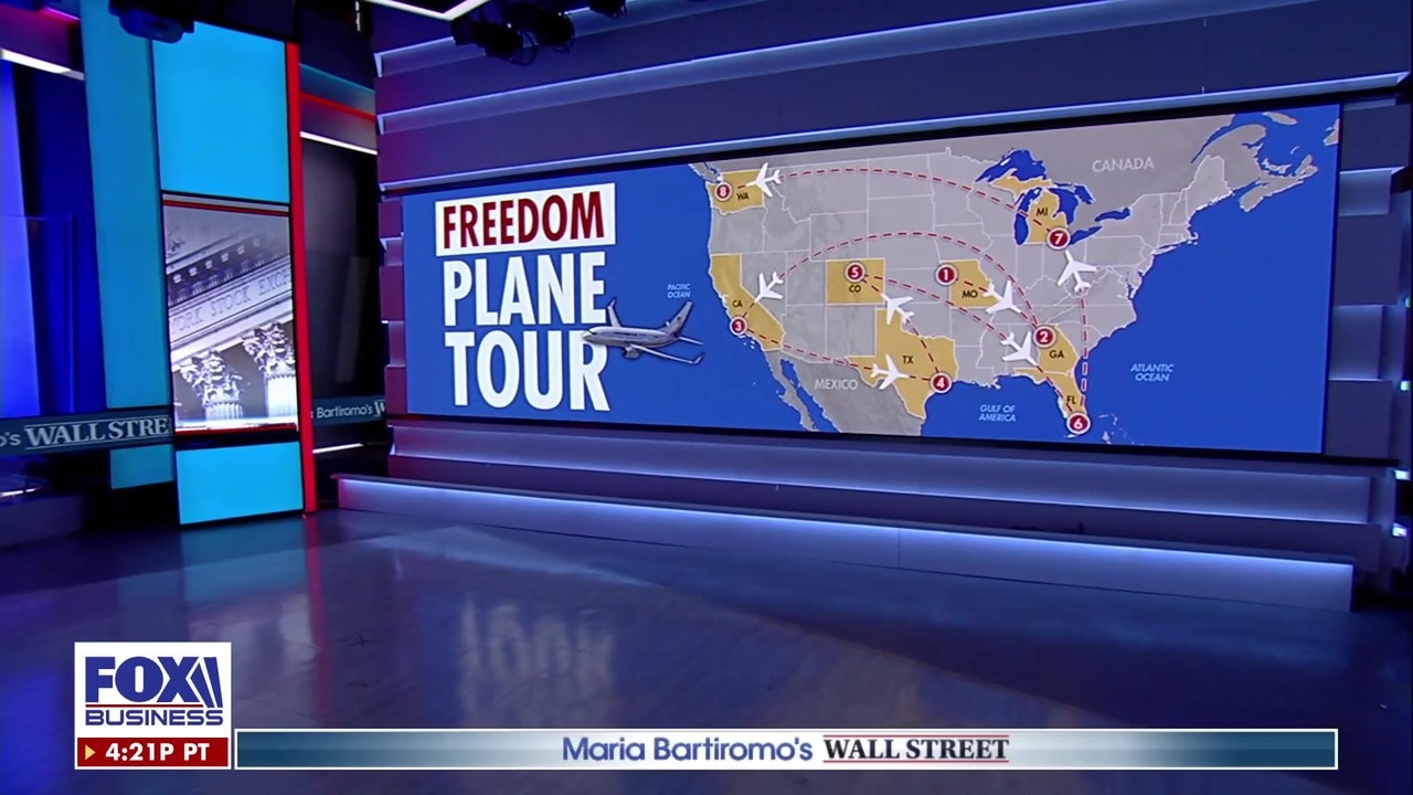 Freedom plane brings America's founding documents across the nation