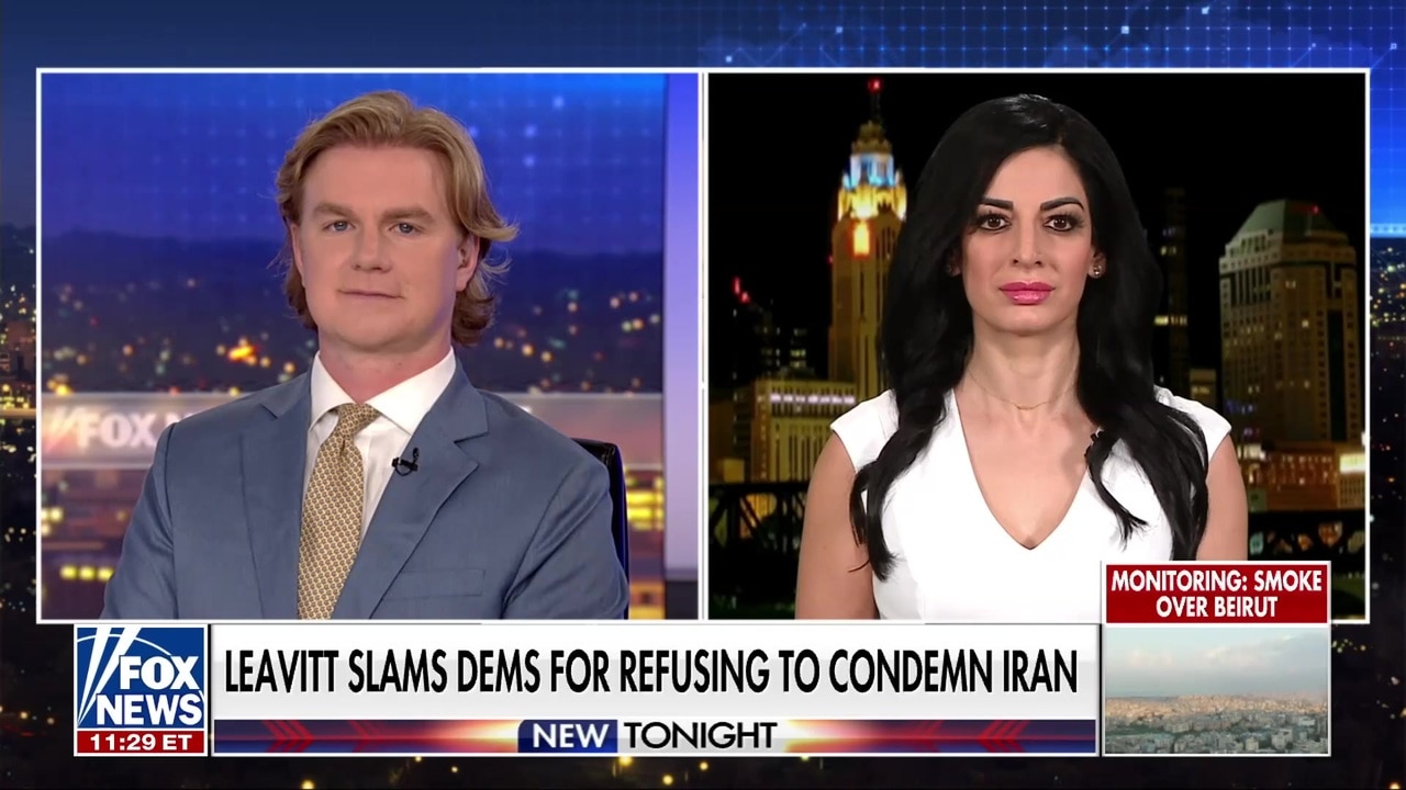 Leavitt blasts Democrats for refusing to condemn Iran