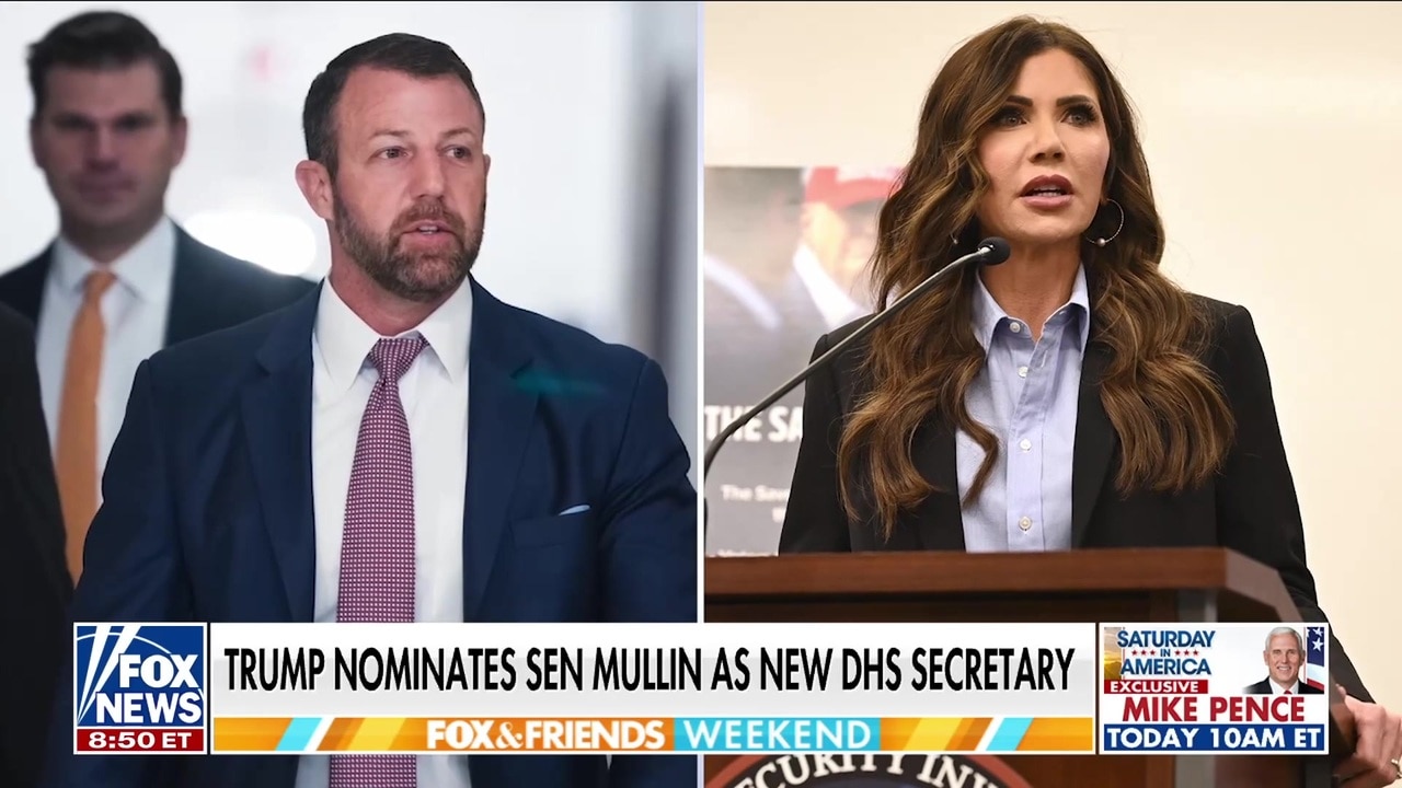 Trump nominates Sen. Markwayne Mullin as new DHS secretary