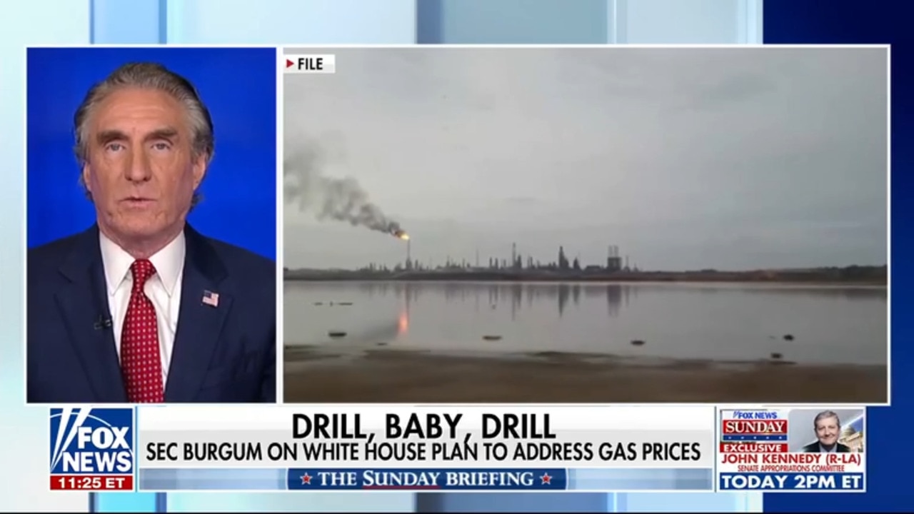 Doug Burgum addresses energy security amid rising prices, Venezuela oil deal