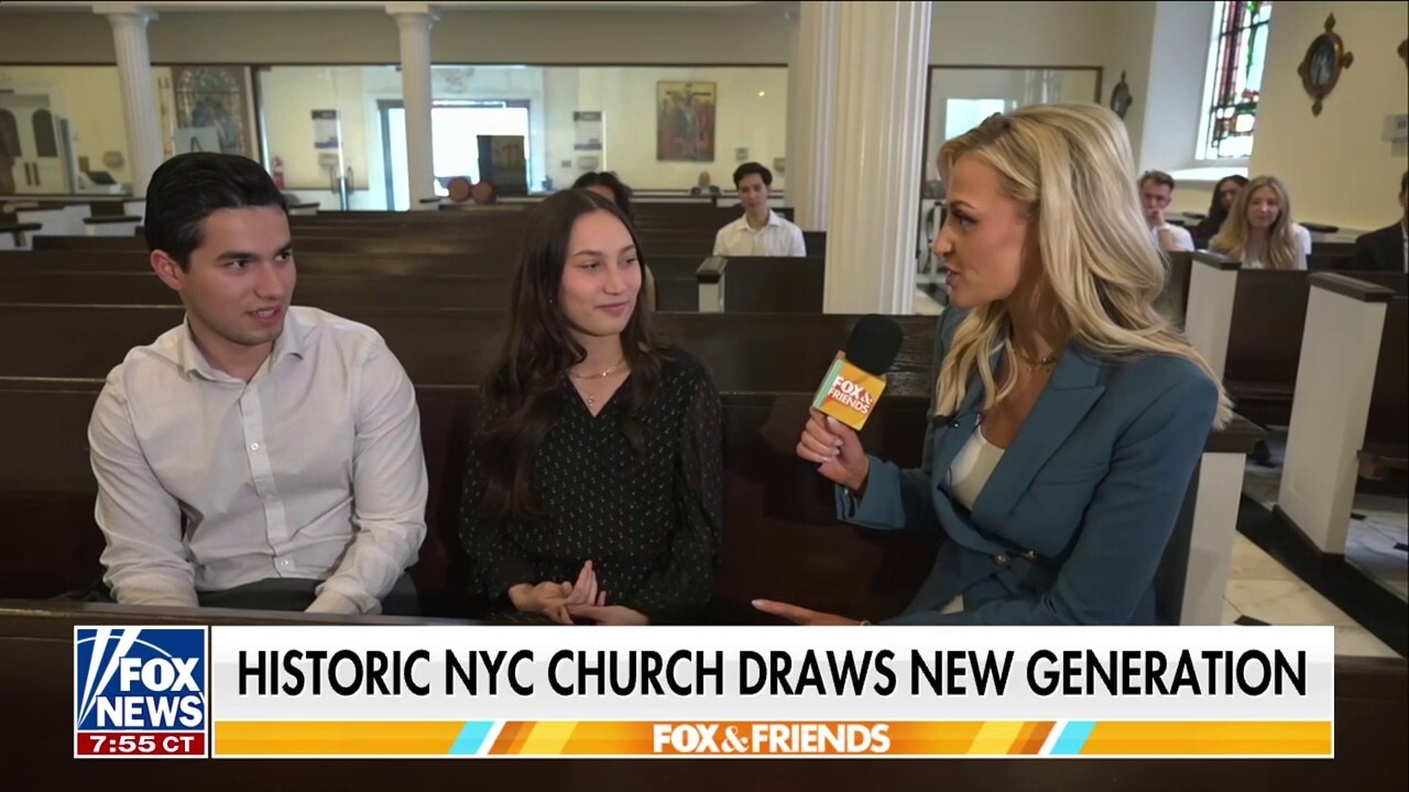 Gen Z turns back to faith as NYC church sees packed masses