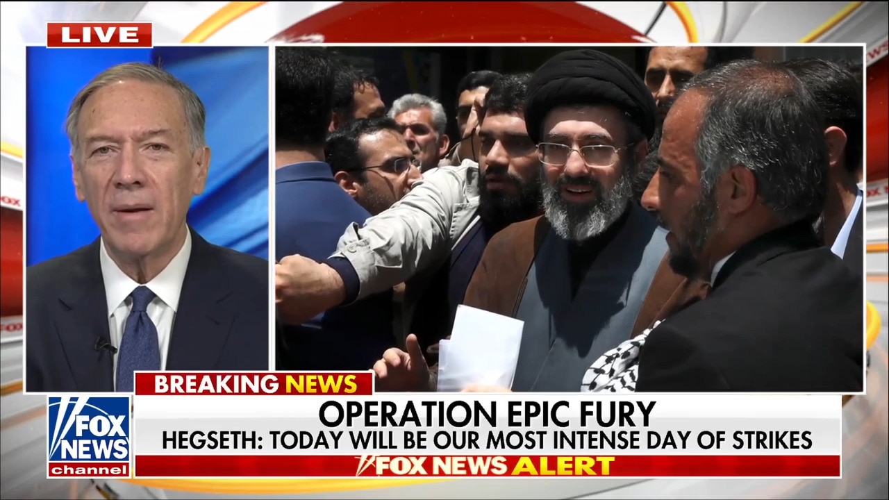 Mike Pompeo urges US to 'create the conditions' to weaken the Iranian regime