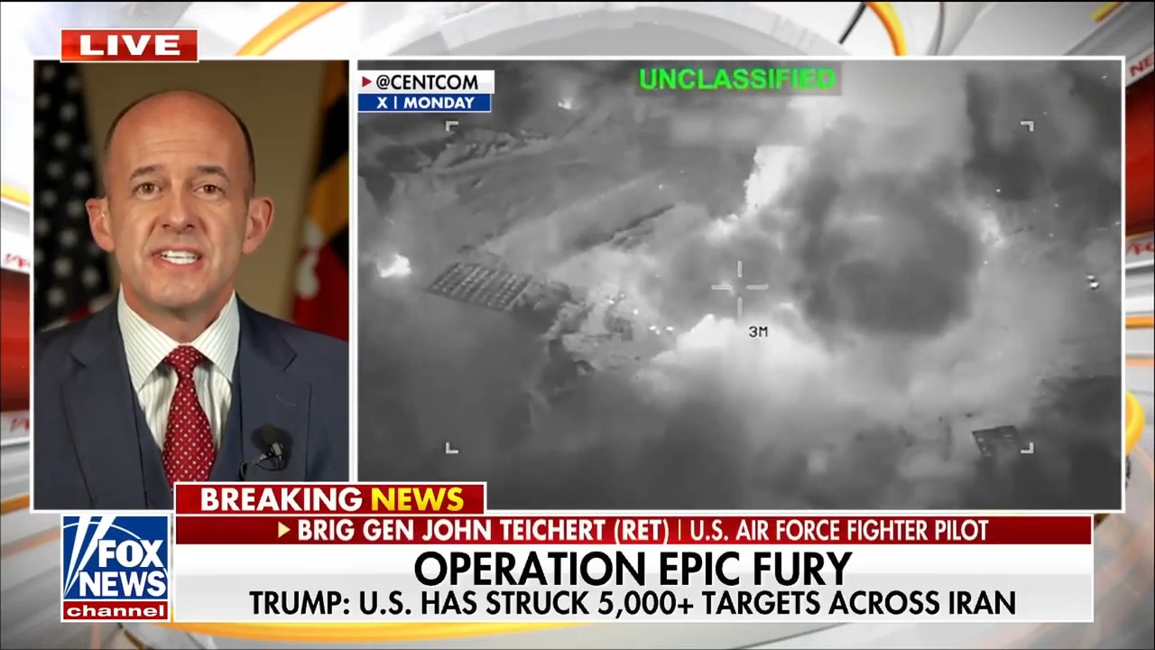Brig Gen John Teichert on US strikes against Iran and securing Strait of Hormuz