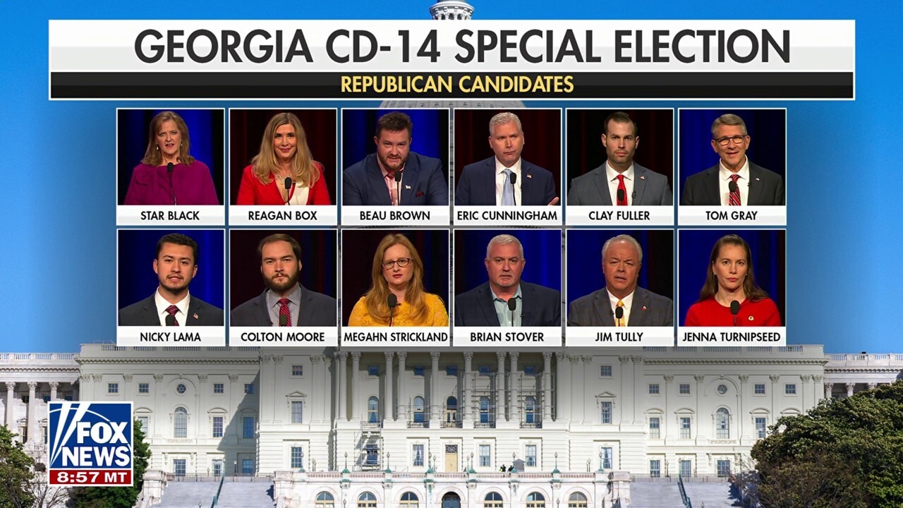 Georgia voters cast ballots in special election to replace Marjorie Taylor Greene