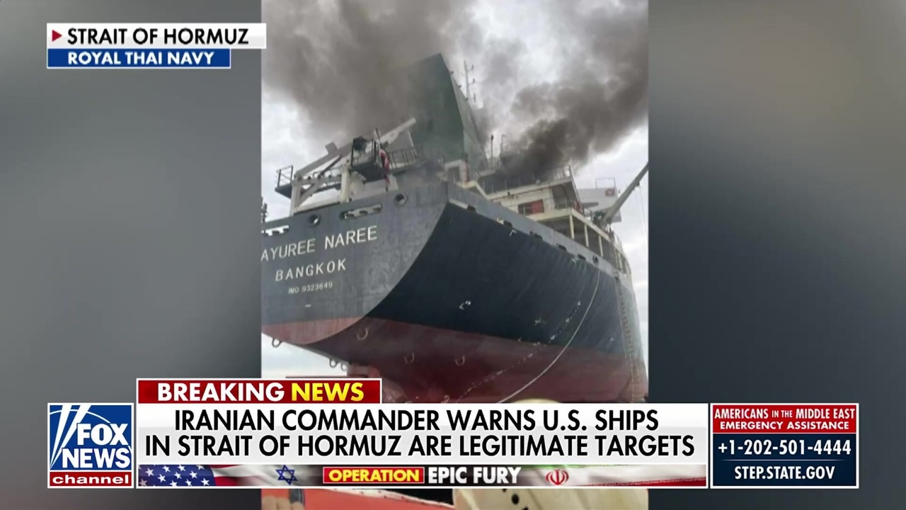 Mike Pompeo on Iranian commander's threats and the Strait of Hormuz