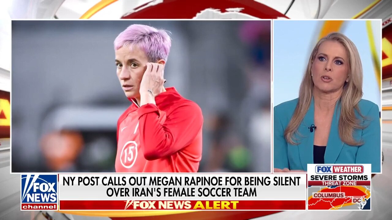 Megan Rapinoe faces criticism for silence on Iranian women’s soccer team
