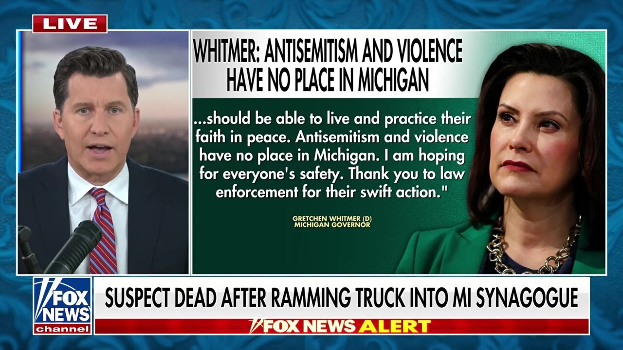 Eyewitness to Michigan synagogue attack says West Bloomfield Township is ‘calm and safe now’