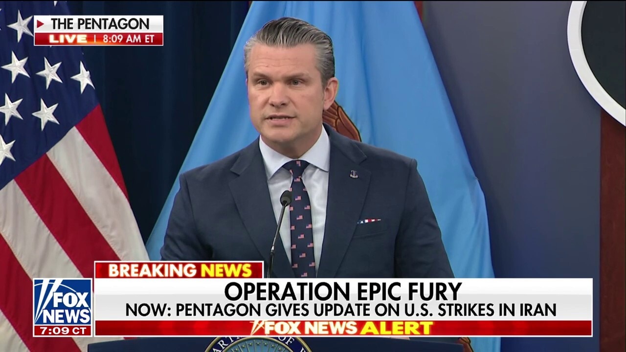 Watch Hegseth takes aim at CNN's Iran coverage: 'Fake news' - FNC
