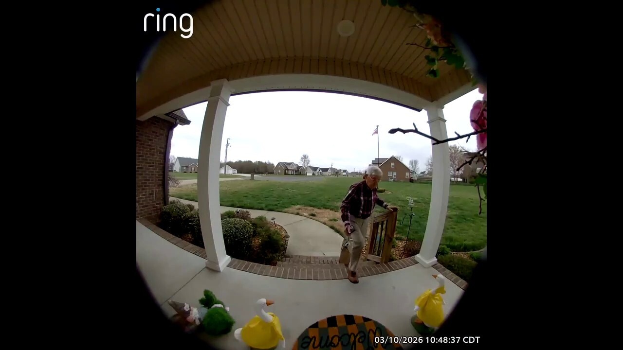Doorbell video helps elderly food driver raise over $500,000 to retire
