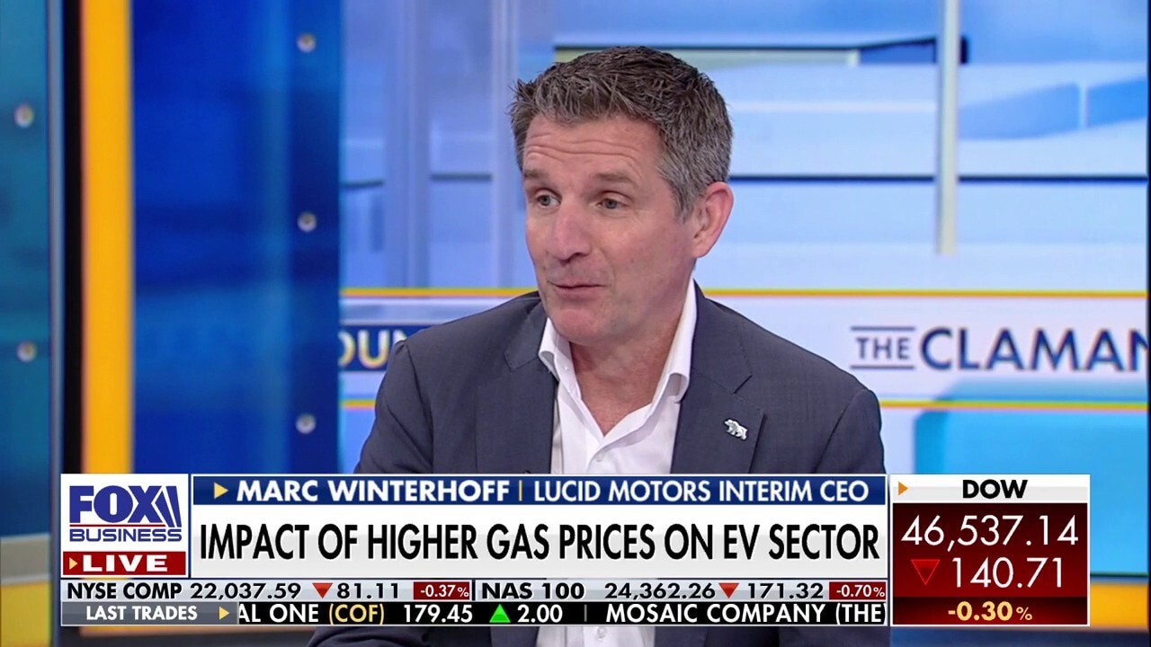 Lucid CEO makes case for EVs against combustion rivals: 'Better technology'
