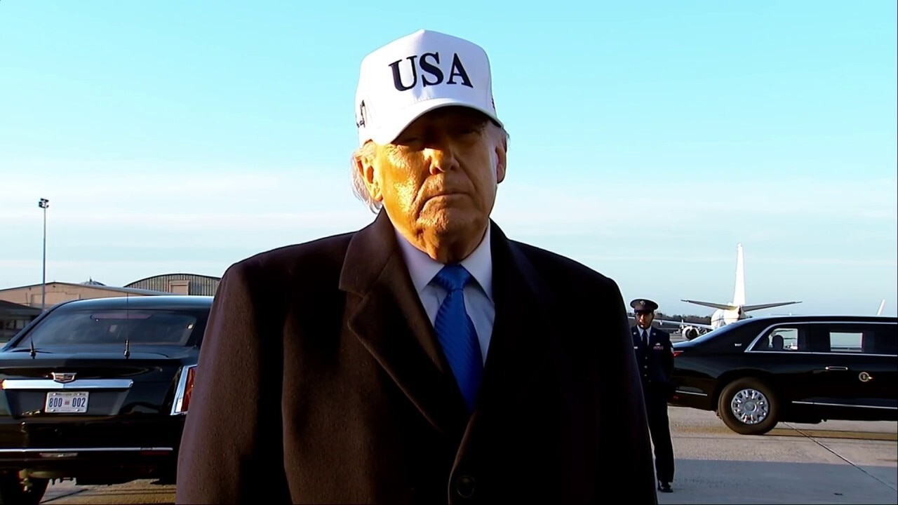 Trump discusses war in Iran before departing DC for the weekend: 'A lot of big hits today'