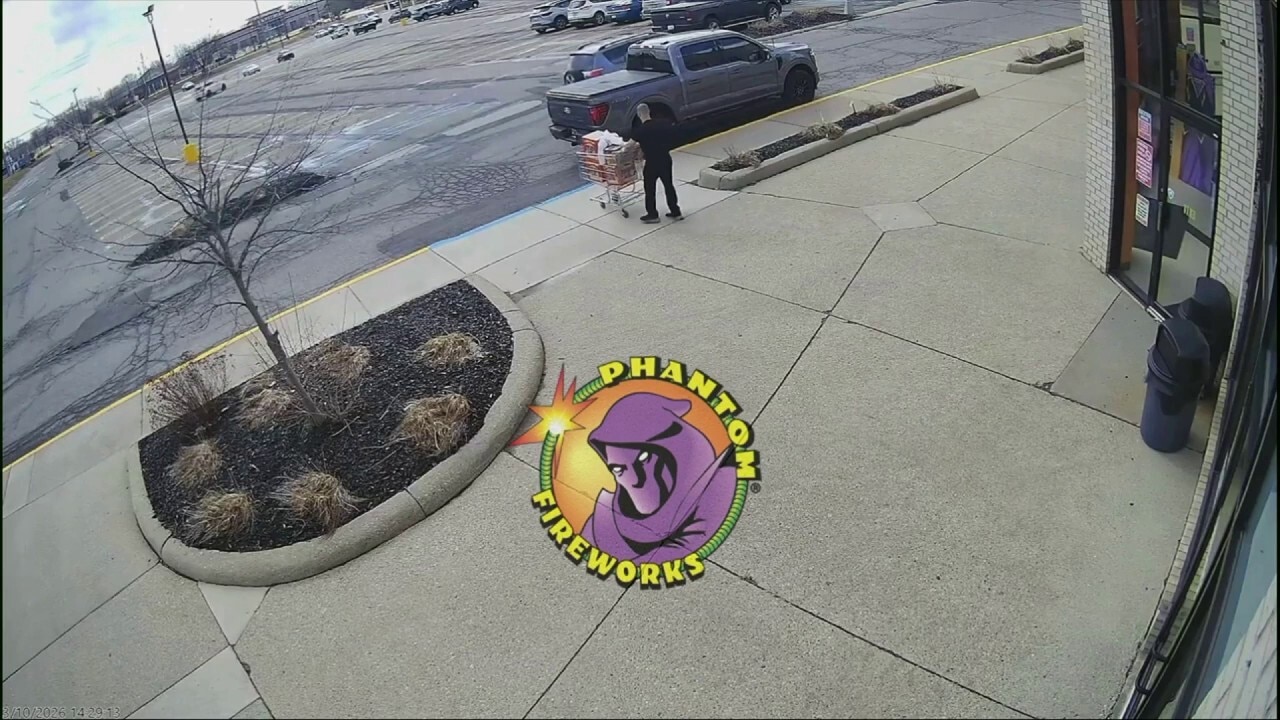 Michigan synagogue attack suspect seen in video buying fireworks