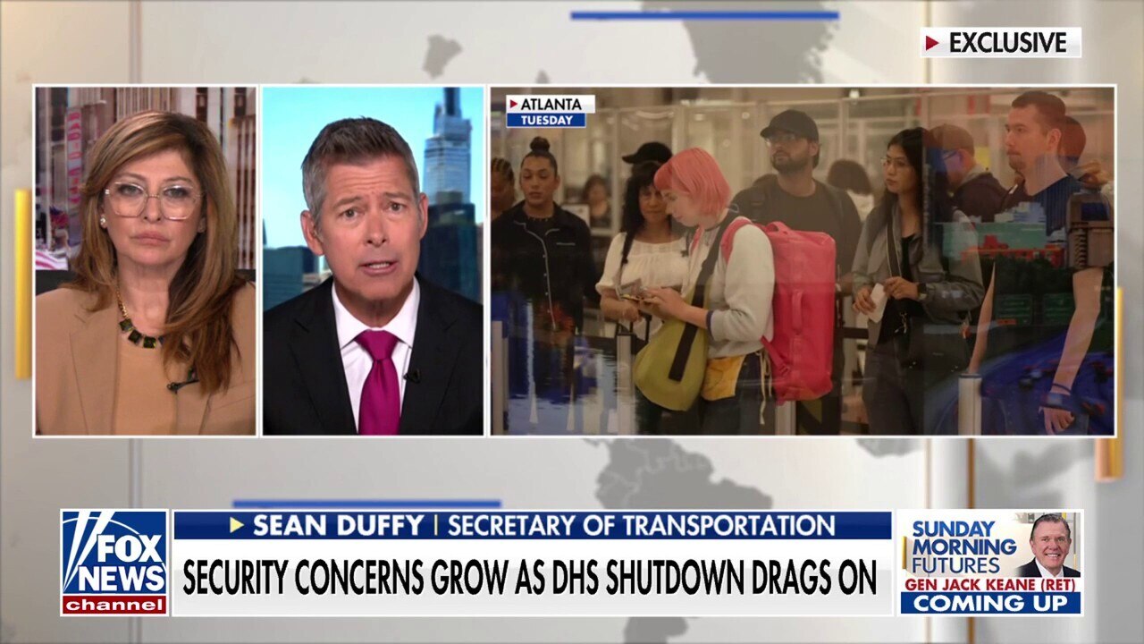 Sean Duffy urges Dems to ‘come to their senses’ as chaos ensues at US airports