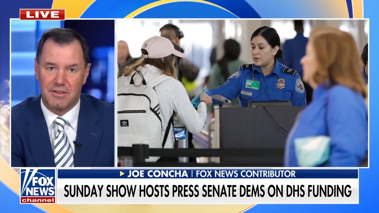 DHS funding fight intensifies as Sunday show hosts press Democrats on shutdown