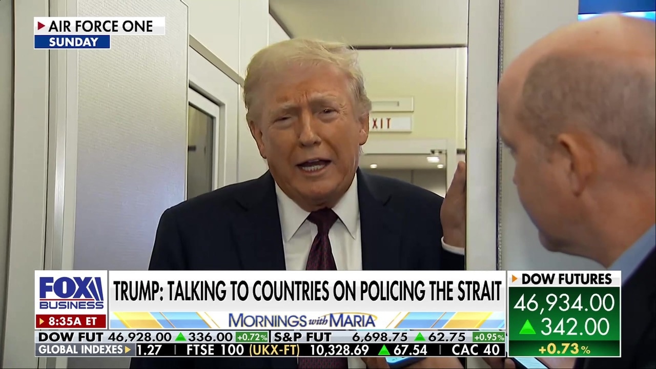 Watch Trump urges oil nations to protect Strait of Hormuz as energy ...