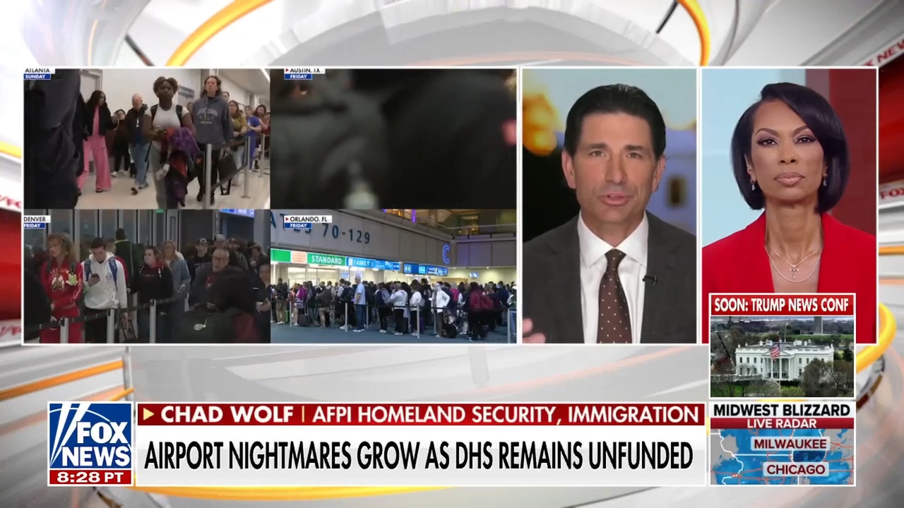 Chad Wolf discusses DHS funding stalemate and homeland security concerns