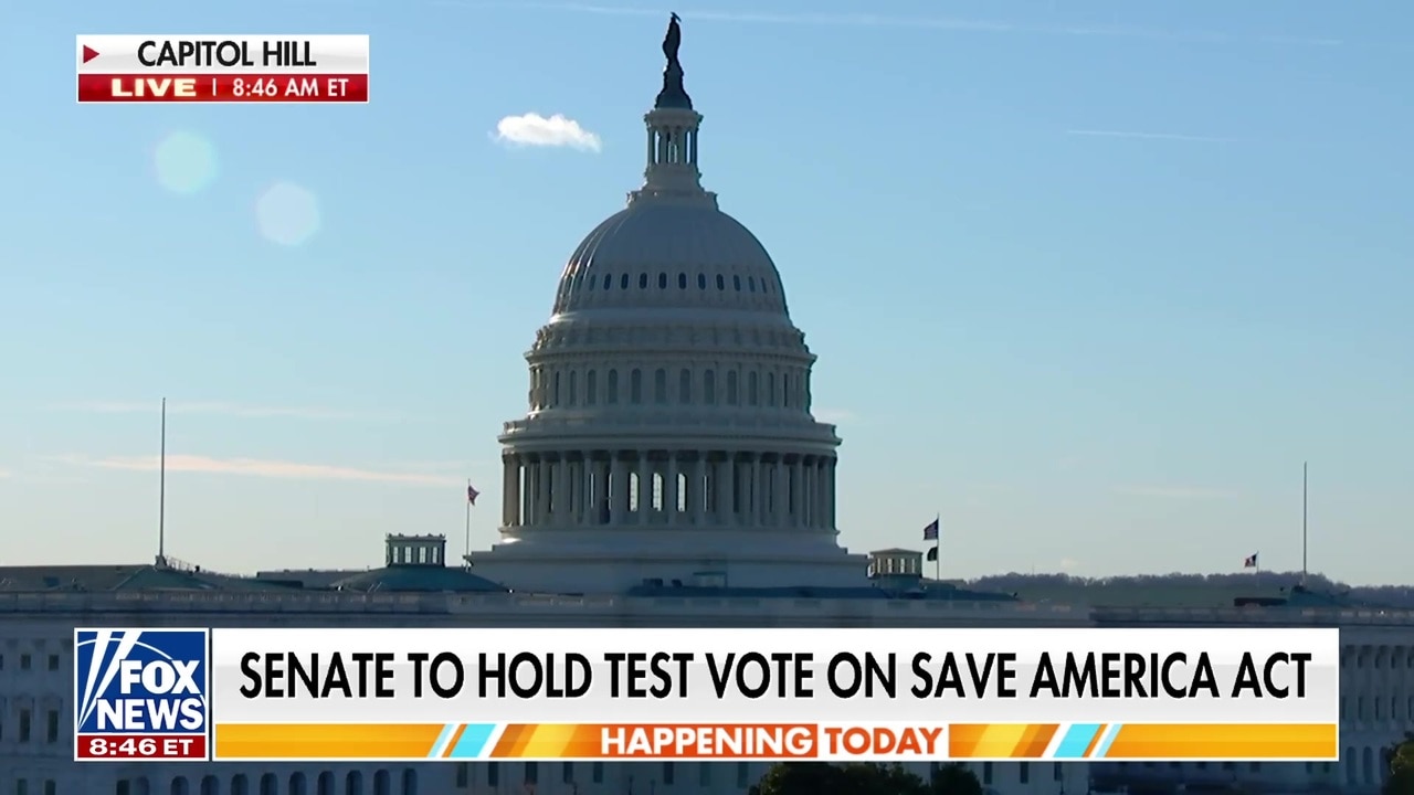 Senate to hold test vote on SAVE America Act as GOP faces challenges