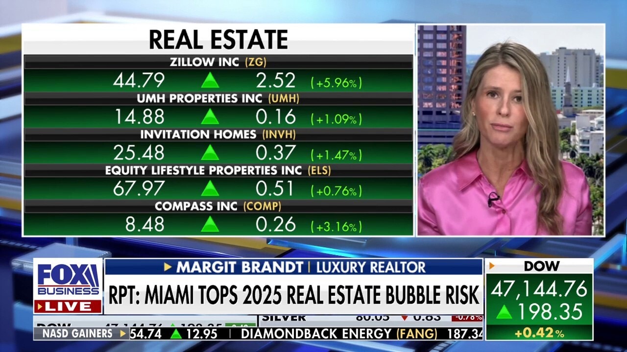 Luxury realtor debunks UBS report of Miami real estate bubble risk
