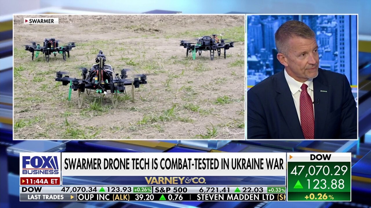 Swarmer Inc.'s Erik Prince highlights battle-tested tech