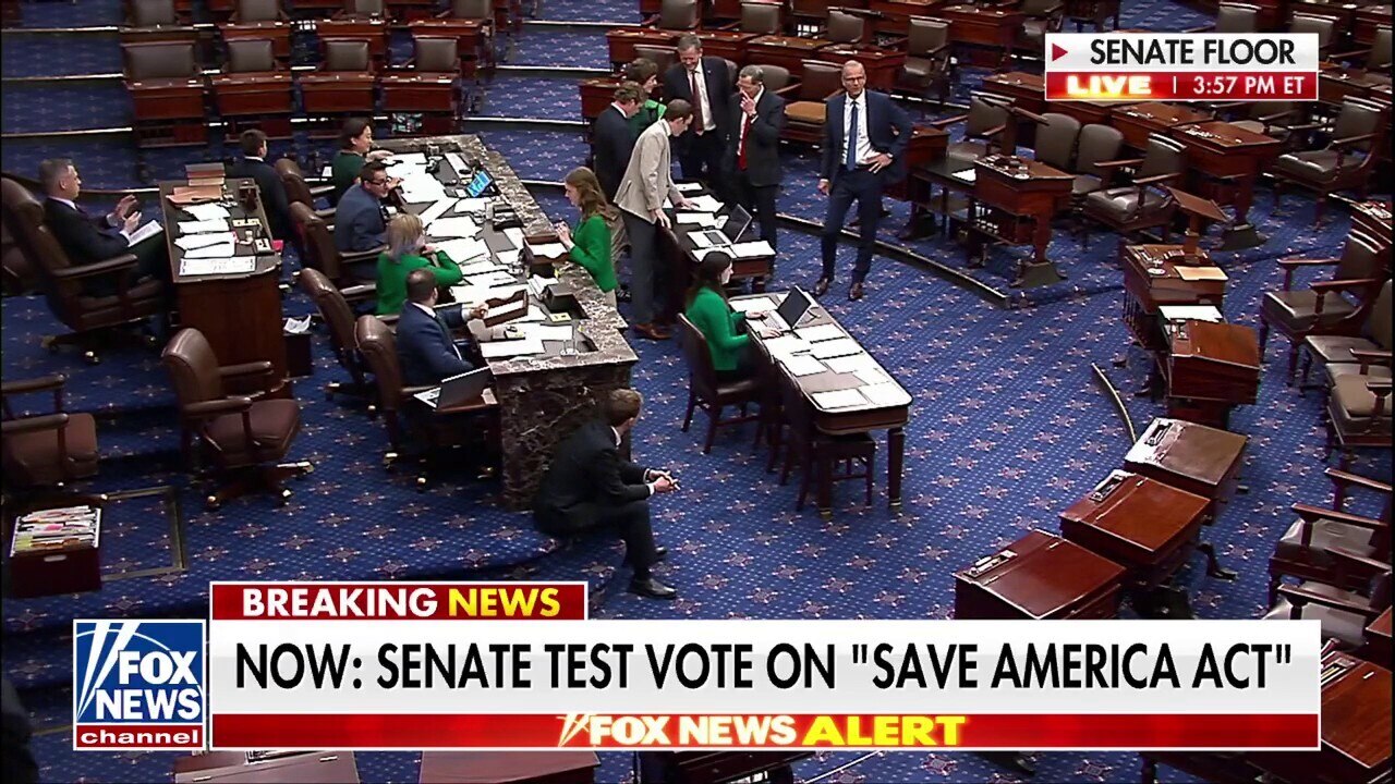 SAVE Act test vote still ongoing but expected to pass