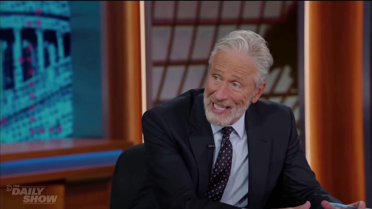 Jon Stewart concerned California election rules, glut of Dem candidates may deliver accidental GOP win