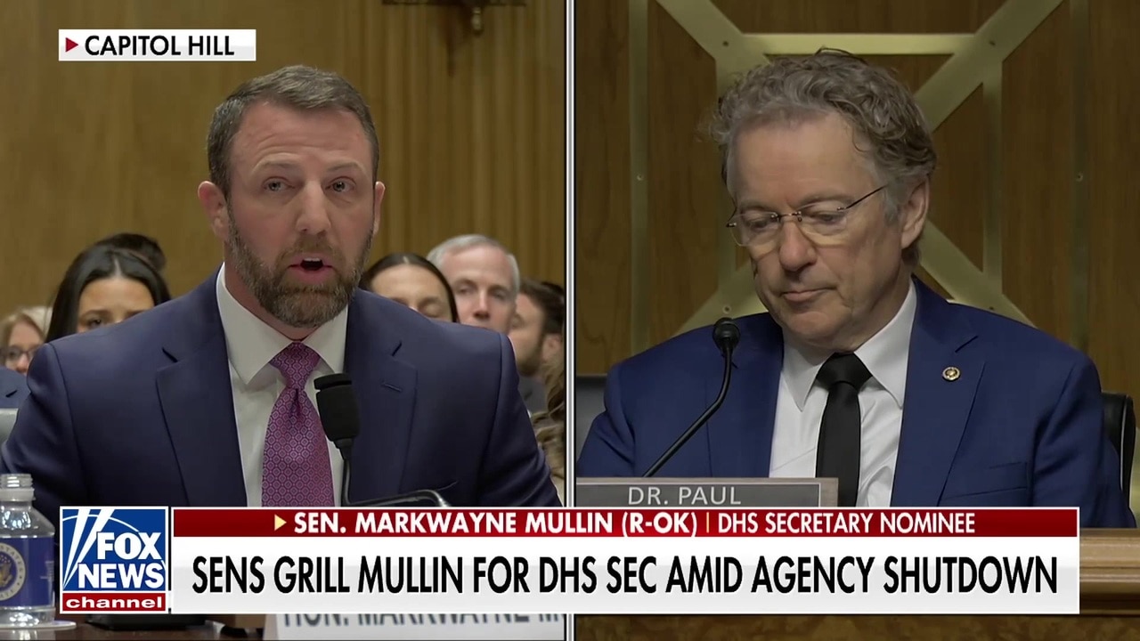 Rand Paul blasts Markwayne Mullin over ‘anger issues’ at DHS hearing