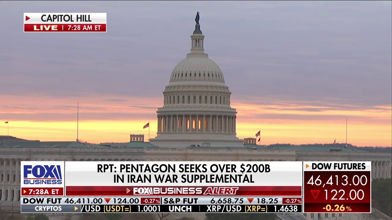Pentagon seeks over $200B in Iran defense supplemental package
