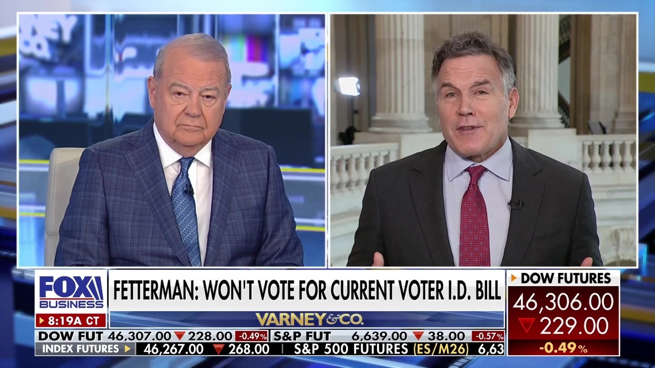 Dems need to be put on the spot to defend Voter ID bill opposition, Sen. Dave McCormick says