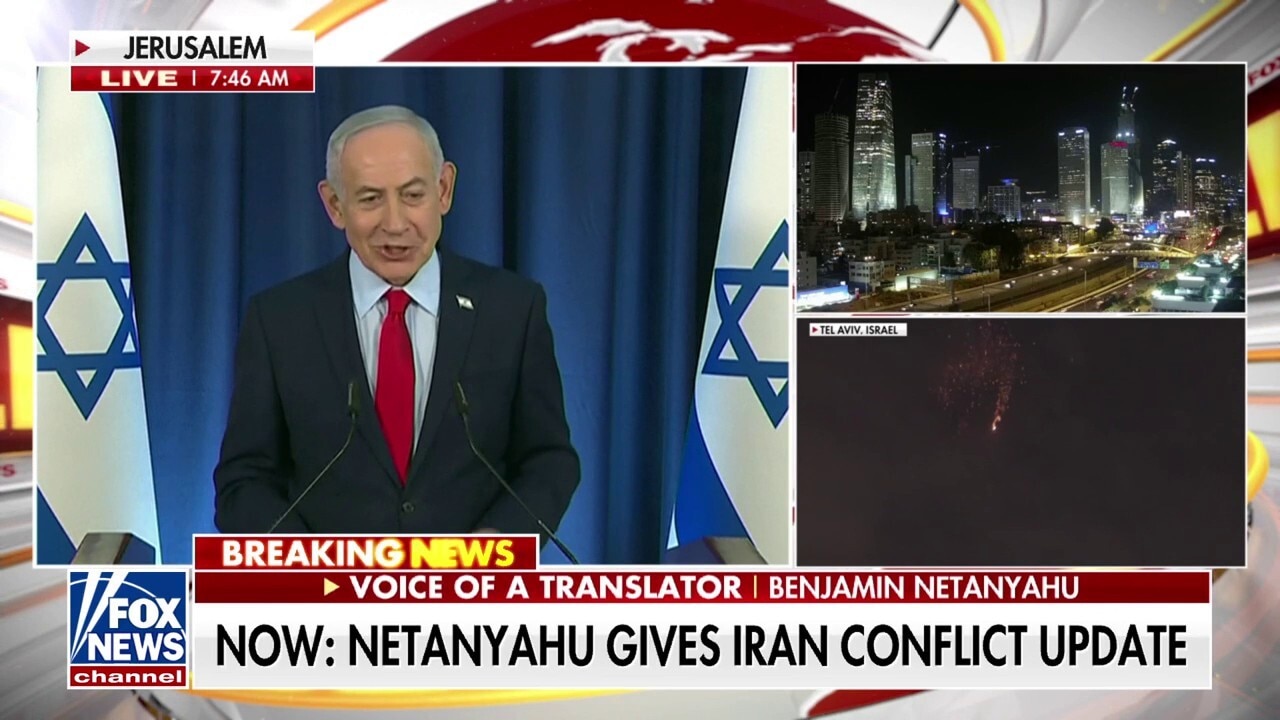 Netanyahu gives Iran conflict update: Campaign will take as long as necessary