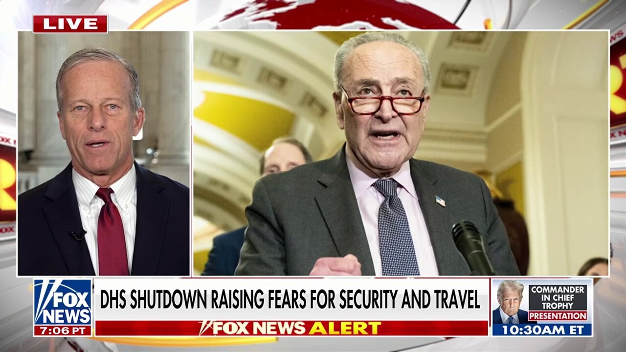 Democrats' hatred for Trump is 'greater than what's best for Americans': Sen. John Thune