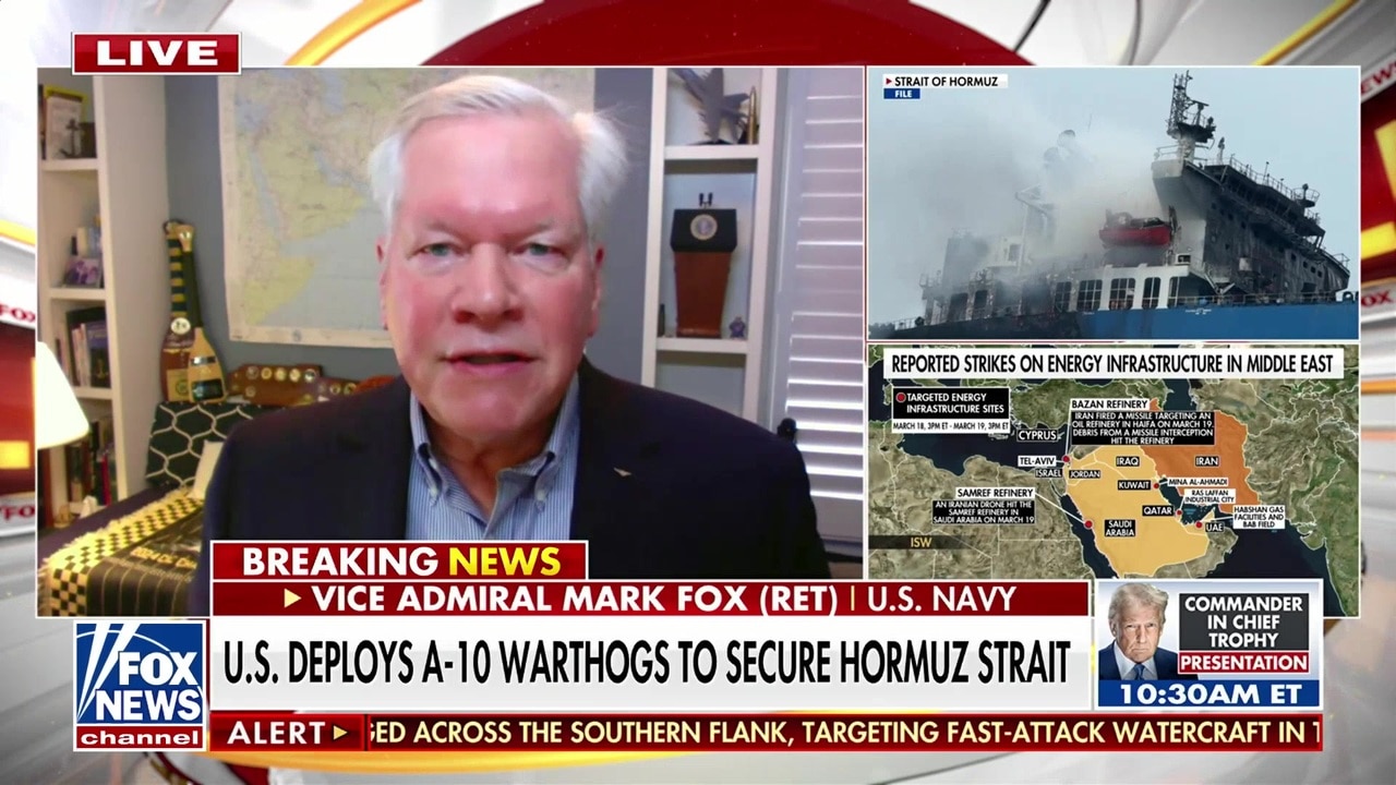 US deploys A-10 Warthogs to secure Hormuz Strait amid rising tensions