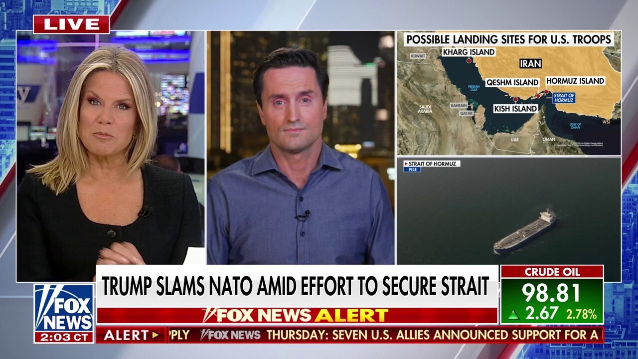 Trump calls NATO ‘weak’ amid effort to secure the Strait of Hormuz